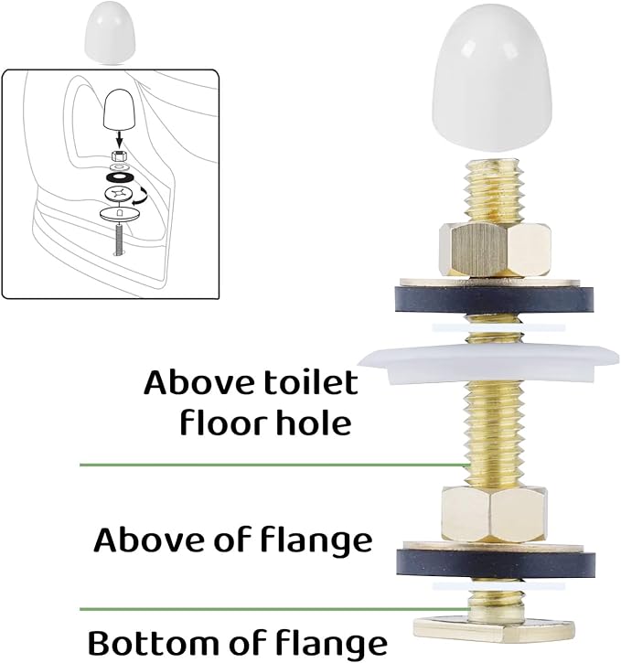 Thick Toilet Wax Ring, Flange Repair Kit - Image 3