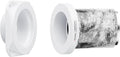 Magnetic Dryer Vent Coupling SDV180 Magnetic Dryer Vent Connector Kit White by JEEVONY