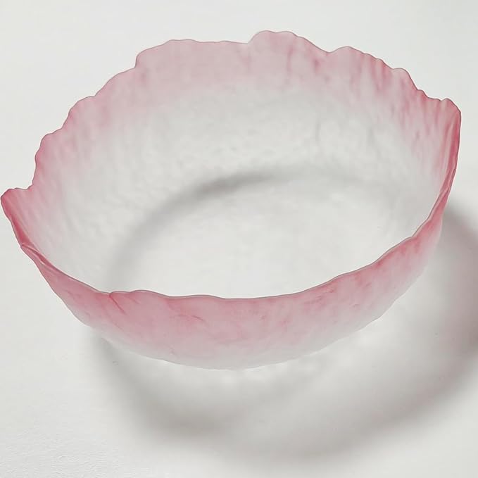 Glass Bowl for Salad Candy Fruit Serving Decorative Bowl Dish, Snack Dessert - Image 5