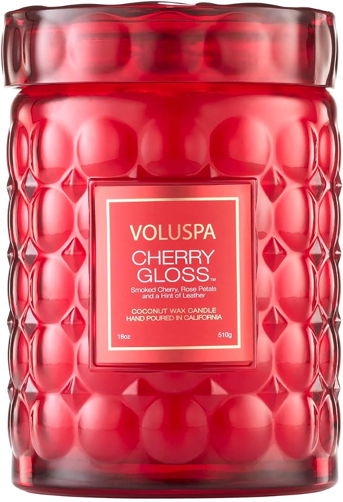 VOLUSPA Cherry Gloss 18 oz Scented Coconut Wax Candle by Voluspa