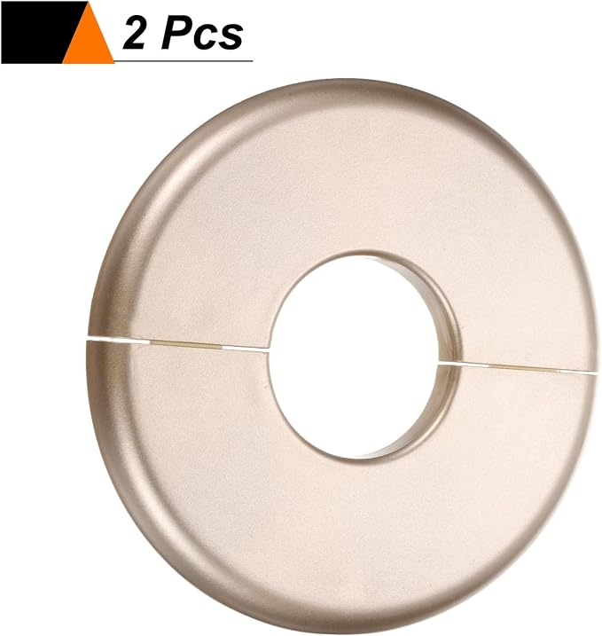 HARFINGTON 2pcs Wall Split Flange 33.5mm/1.3" Self-Adhesive Plumbing Cover - Image 3