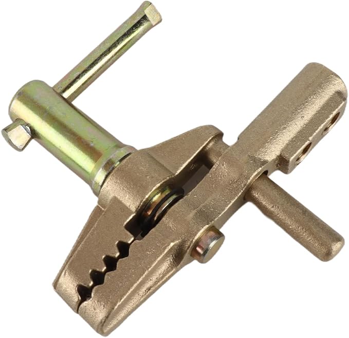 Thincol 600A Heavy Duty Brass Ground Welding Clamp, Industrial G-Type Ground - Image 3