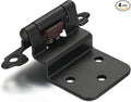 Matte Black Cabinet Hinges, 3/8” Inset, 4 Pack | by Vallecloud