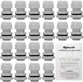 MAKERELE 1/2 NPT Nylon Cable Gland Strain Relief Connector Waterproof IP68 | by MAKERELE