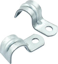 Biaungdo M12 1/2 Inch Rigid Pipe Strap, Zinc Plated Steel | One Hole Strap by Biaungdo