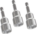 FOCKEAMS 3Pcs 17mm/0.67in Nut Setter Driver Drill Bit, Quick-Change, Impact Nut by FOCMKEAS