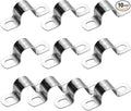7/8 inch U-Tube Strap Clamp, 2 Hole, Stainless Steel-304, Rigid U-Bracket Pipe by Choosewhatyouneed