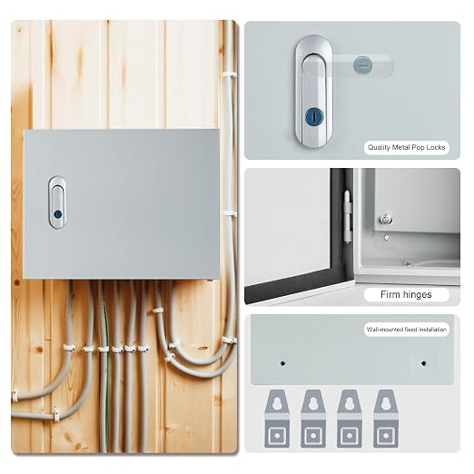 Metal Electrical Enclosure Box, Indoor&Outdoor Electrical Junction Box - Image 4