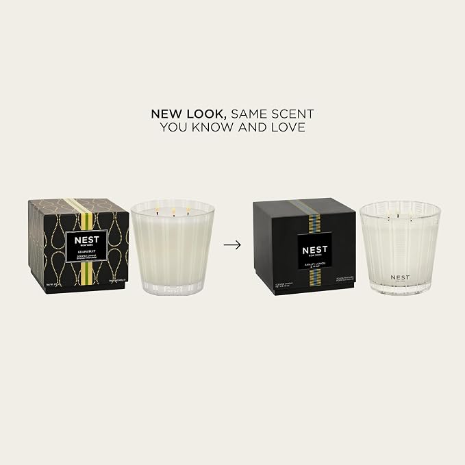 NEST New York Scented 3-Wick Candle, Amalfi Lemon & Mint - Image 2