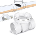 Tondiamo 4 Inch Backwater Valve Drain Backflow Preventer Valve Prevent Sewage by Tondiamo