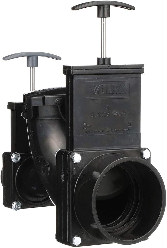 Valterra Ell Double Rotating Valve, Mess-Free Waste Valve - Image 4