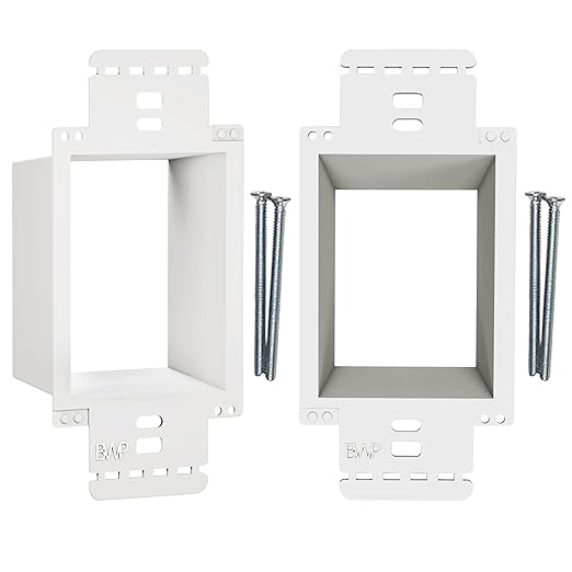 BWP 2 Pack Electrical Outlet Box Extender 1 Gang by BWP