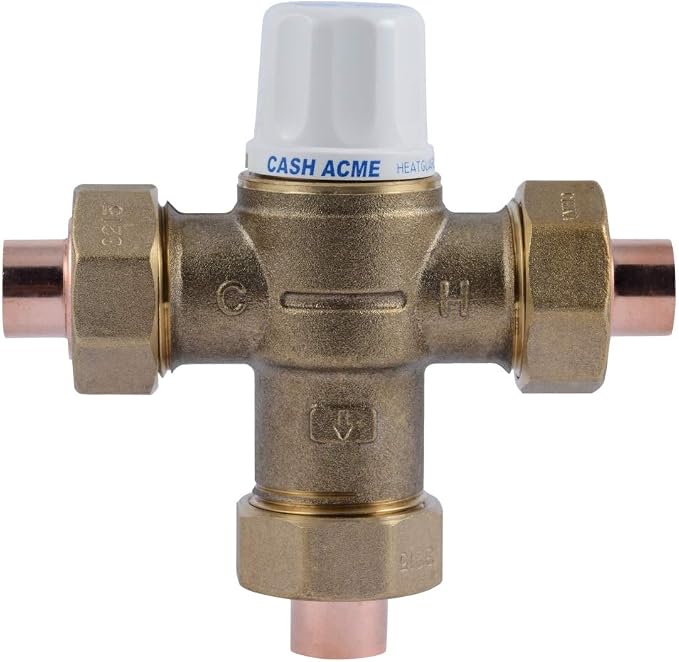 Cash Acme 1/2 Inch HG160 Thermostatic Mixing Valve - Image 2