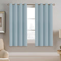 H.VERSAILTEX Light Blue Curtains by HVERSAILTEX