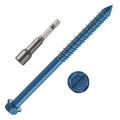 1/4" x 6" Concrete Screws, for Masonry, Brick or Stucco by Unknown