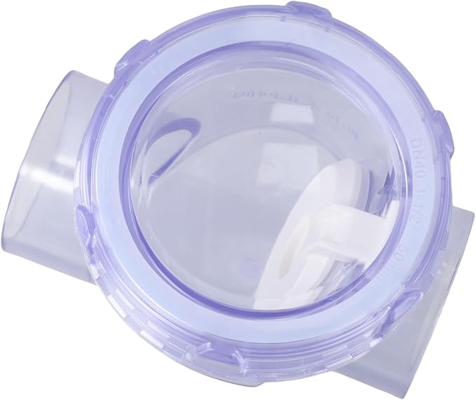2" PVC Check Valve Transparent Anti-Siphon | 50mm backflow prevention, high - Image 5
