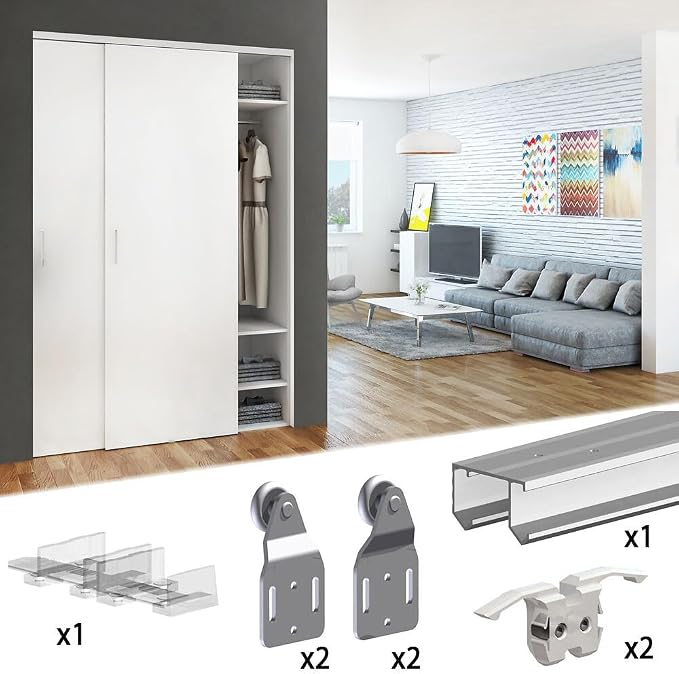 Sliding Closet Door Hardware Kit - Image 2