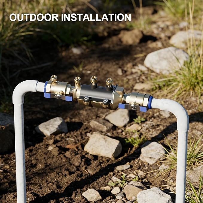 1-350 Double Check Backflow Preventer, Double Check Valve Assembly | 1" - Image 4