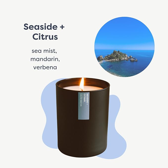 Seaside & Citrus Scented Candle - Image 2