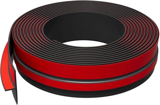 Elvone T-Shaped Weather Stripping Seal, 1.97 in x 40 ft | Flexible door seal - Image 6
