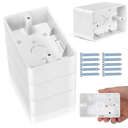 5Pcs Surface Mount Outlet Box - Image 8