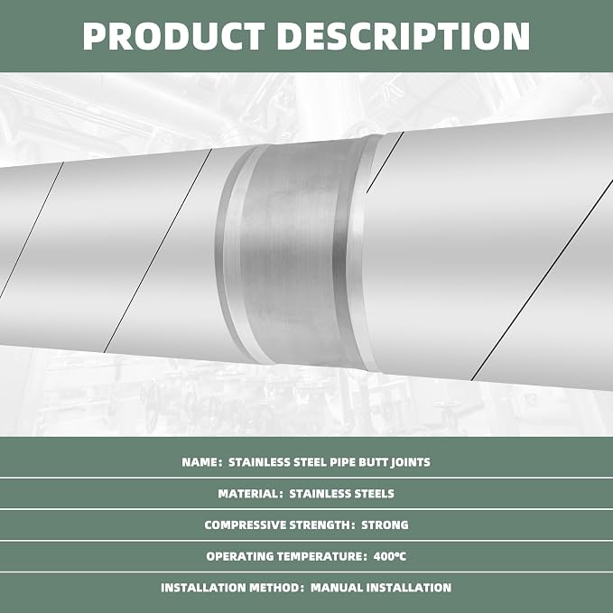 4 Inch Metal Duct Connector, Round Dryer Vent Coupler, 16FT Aluminum Foil Tape - Image 7