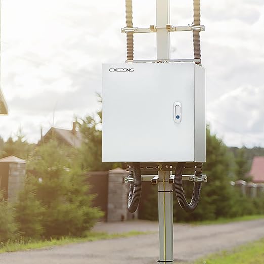 Electrical Junction Box 20x20x6, NEMA 4X IP66 Steel Enclosure Box | 1.5mm steel - Image 6