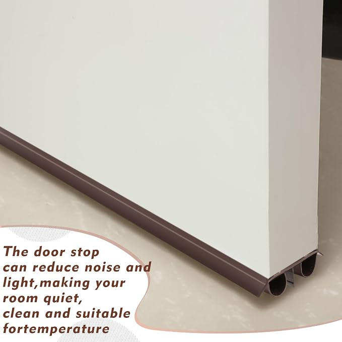 Lineshading 4 Pack Bottom Door Seal Exterior Plastic PVC 1 3/4" x 36" - Image 5