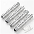 4pcs Thickened Nipple Cast Pipe 1/4" MNPT x 1/4" FNPT by TAISHER