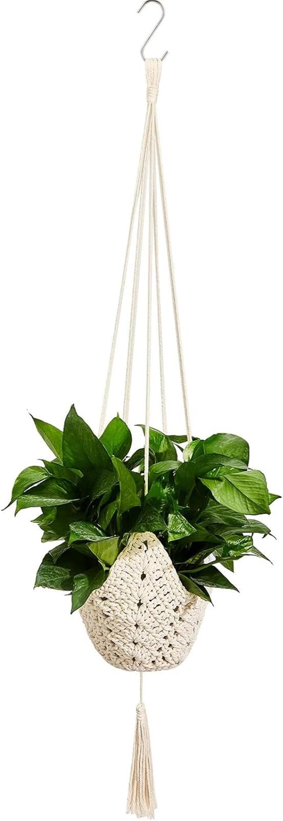 Shappy 1 Pack Boho Macrame Plant Hanger by Shappy
