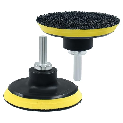 Luomorgo 3 Inch Hook & Loop Backing Pad Orbital Sander Polisher | Sanding Pad by Luomorgo