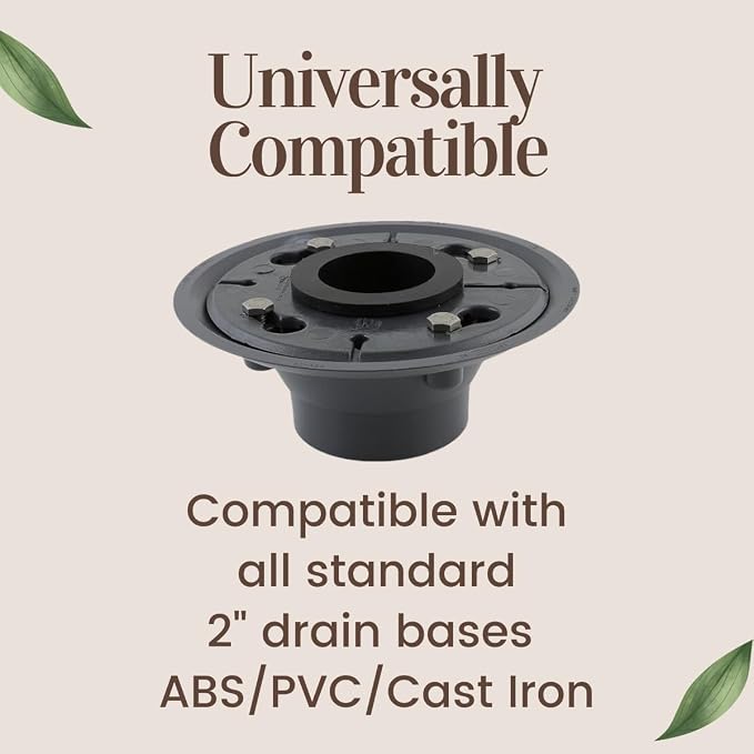 Shower Drain Gasket 2 Inch Rubber Gasket Fitting Seal Adapter - Image 3