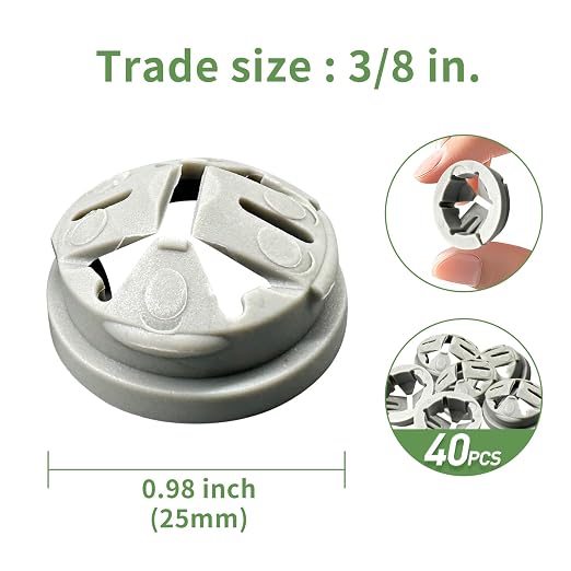 Electrical Box Knockout Plugs Junction Box Adapter Clap Connectors Non-metallic - Image 2