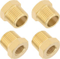 KOOTANS 4pcs Heavy Duty 1/2 NPT Male Thread to 1/4 NPT Female Thread Brass by KOOTANS
