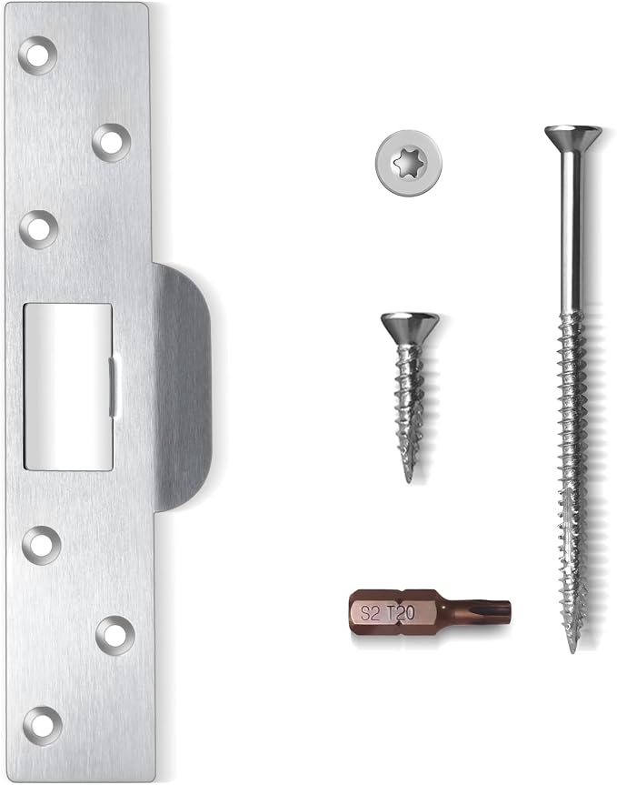 Extra-Long Door Strike Plate, Extended Length/Height by MOSECYOU