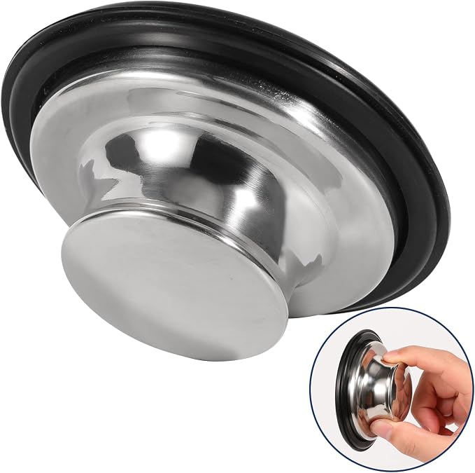RQYEKDO 3-1/2 Inch Stainless Sink Stopper by rqyekdo