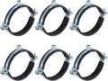 uxcell 6 Pcs Split Ring Pipe Hanger, 100mm/3.9inch Adjustable Pipe Bracket by uxcell