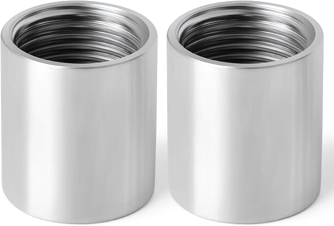 2PCS 304 Stainless Steel Cast Pipe Fitting, 1/2" x 1/2" NPT Female Threaded - Image 5