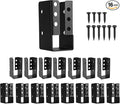 2x4 Joist Hanger 16PCS, Outdoor Trim Concealed-Flange Joist Bracket | Railing by YVHFWOY