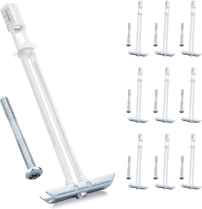 10 Pack Heavy Duty Drywall Anchor Bolts - Image 8