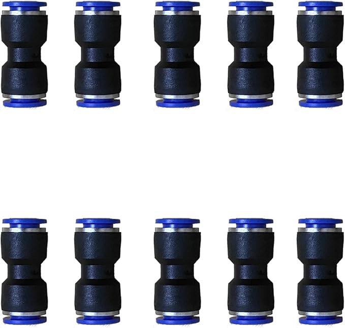 1/2" OD Pneumatic quick Connector Push to Connect fittings Straight by ROZESAZZ
