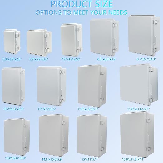 IP67 Waterproof Junction Box, ABS Plastic Electrical Enclosure - Image 5