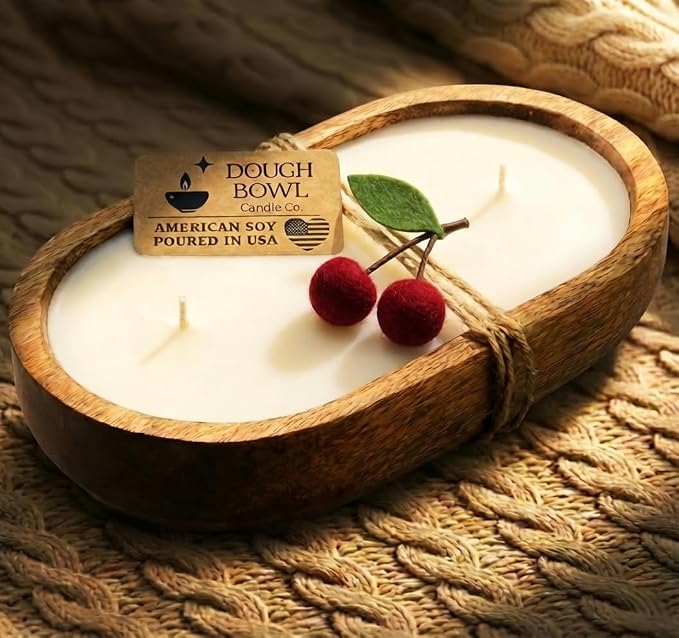 Dough Bowl Candle Co. Cherry Candle by Dough+Bowl+Candle+Company