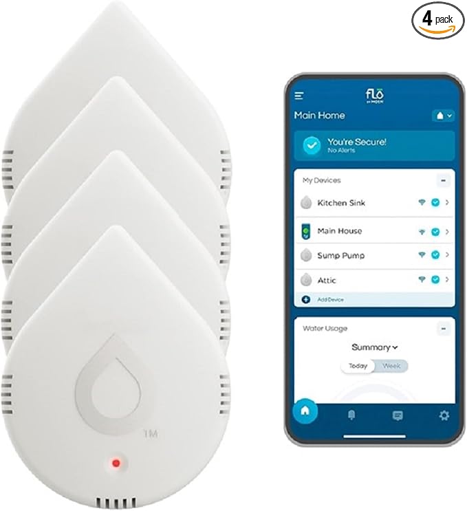 Moen Flo Smart Water Leak Detector by Moen
