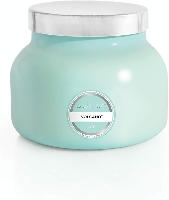 Capri Blue Volcano Scented, Glass Jar Candles by Unknown