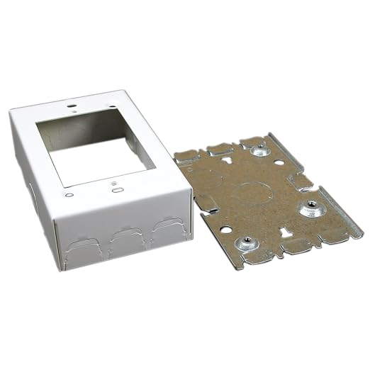 Legrand Wiremold 700 Series Metal Raceway 1 Gang Deep Electrical Box, Durable by Legrand-Wiremold