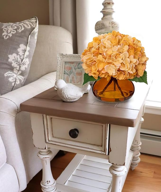 Hollyone Hydrangea Fall Flowers Artificial - Image 4