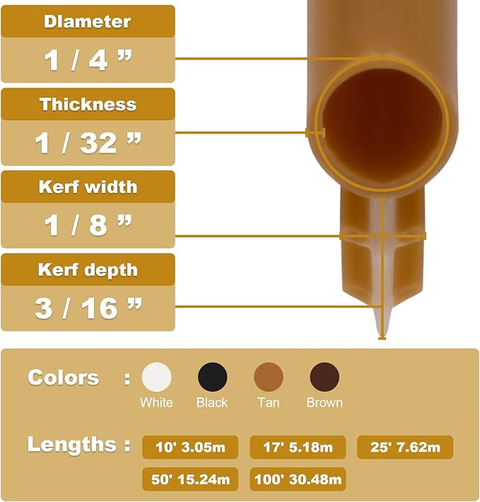 Window Weatherstrip Seal 1/4" Bulb Bubble Kerf Mount Gasket | Window Weather - Image 2