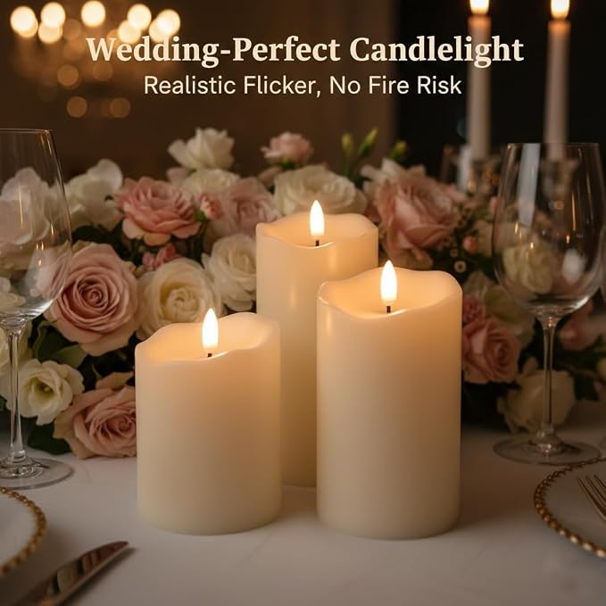 ANGELLOONG Flickering Flameless Candles - Image 5