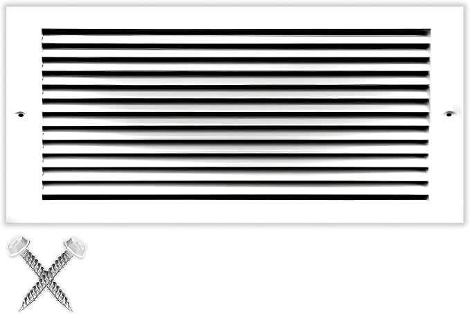 HVAC Premium 12" X 6" Aluminum Return Grille by HVACPremium